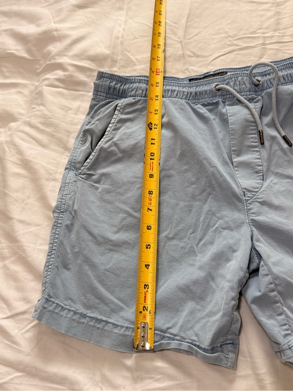 American Eagle Outfitters Light Blue Drawstring Shorts - Picture 8 of 8